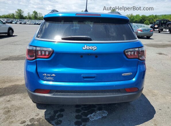 3C4NJDFB1NT117633 2022 JEEP COMPASS Blue Вид ззаду