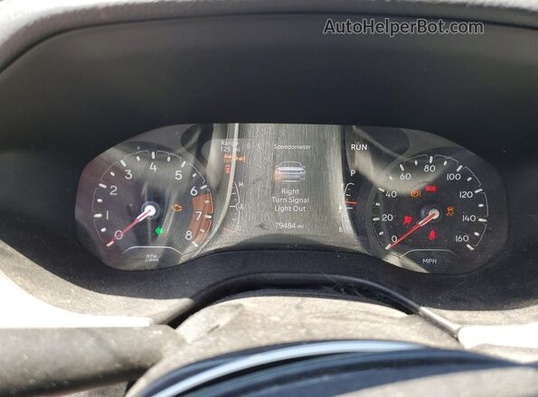 3C4NJDFB1NT117633 2022 JEEP COMPASS Blue Вид щитка приладів
