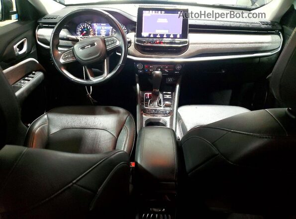 3C4NJDFB1NT117972 2022 JEEP COMPASS Black Dashboard view