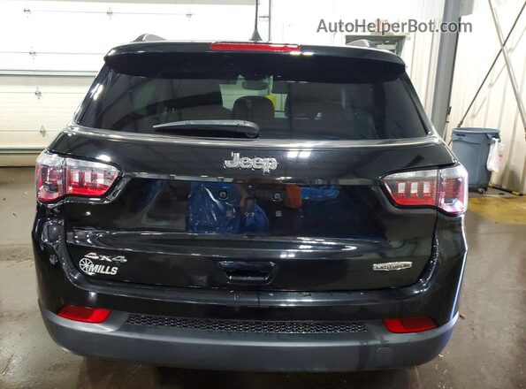 3C4NJDFB1NT117972 2022 JEEP COMPASS Black Rear view