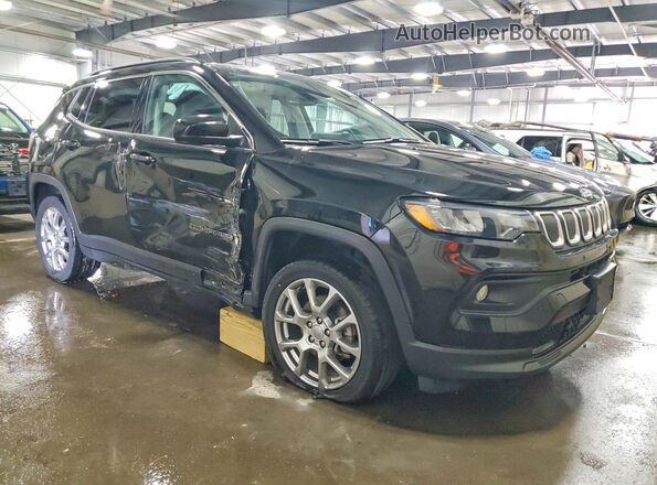 3C4NJDFB1NT117972 2022 JEEP COMPASS Black Front right