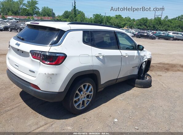 3C4NJDFB2NT177307 2022 JEEP COMPASS Белый Задняя правая четверть