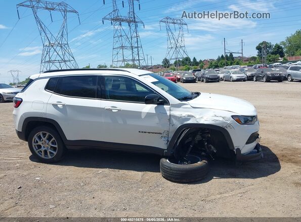 3C4NJDFB2NT177307 2022 JEEP COMPASS Белый Панорамный вид салона 360°