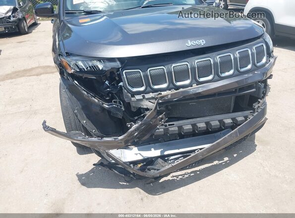 3C4NJDFB6NT204055 2022 JEEP COMPASS Gray წინა ხედი