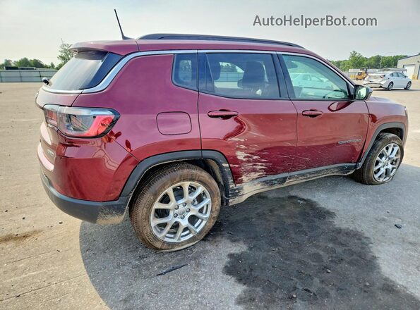 3C4NJDFB6NT207473 2022 JEEP COMPASS Maroon უკანა მარჯვენა