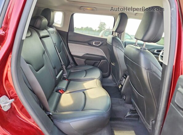 3C4NJDFB6NT207473 2022 JEEP COMPASS Maroon უკანა სალონის ხედი