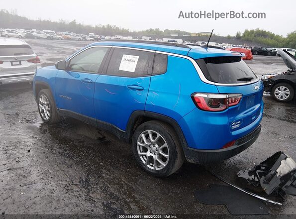 3C4NJDFB7NT117376 2022 JEEP COMPASS Blue უკანა მარჯვენა