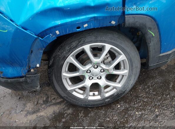 3C4NJDFB7NT117376 2022 JEEP COMPASS Blue უკანა ხედი