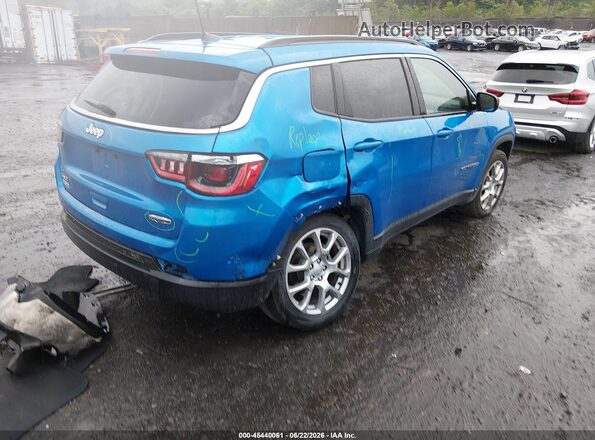 3C4NJDFB7NT117376 2022 JEEP COMPASS Blue წინა ხედი
