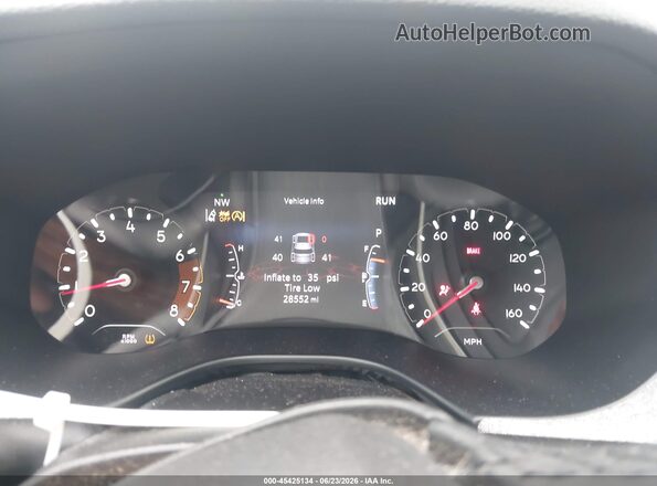 3C4NJDFB7NT130645 2022 JEEP COMPASS White Rear seats view