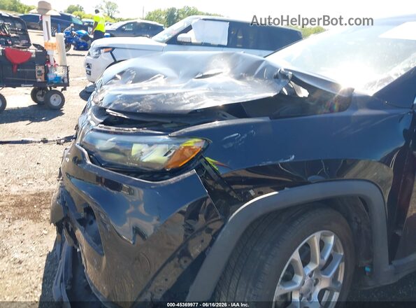 3C4NJDFB7NT230227 2022 JEEP COMPASS Black Front view