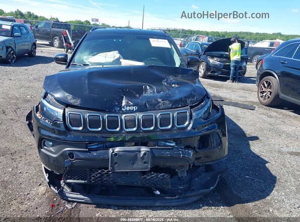 3C4NJDFB7NT230227 2022 JEEP COMPASS Black Instrument cluster view