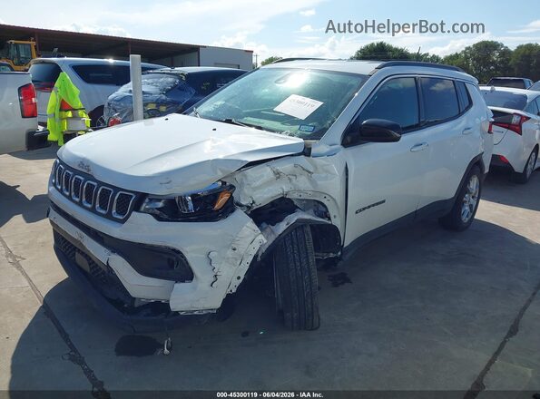 3C4NJDFN1RT591050 2024 JEEP COMPASS White Vista tres cuartos delantera izquierda