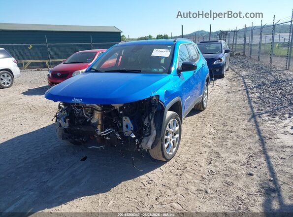 3C4NJDFN2PT570155 2023 JEEP COMPASS Blue Vista tres cuartos delantera izquierda