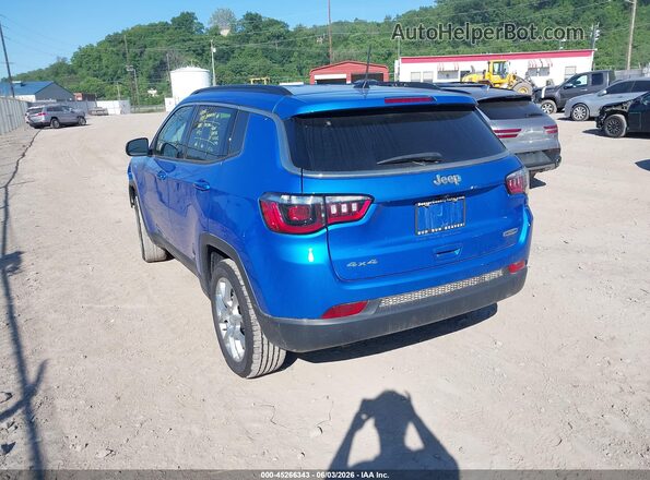 3C4NJDFN2PT570155 2023 JEEP COMPASS Blue Trasero izquierdo