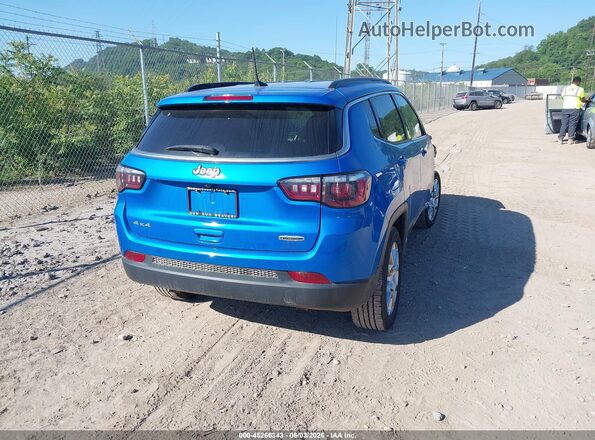 3C4NJDFN2PT570155 2023 JEEP COMPASS Blue Trasero derecho