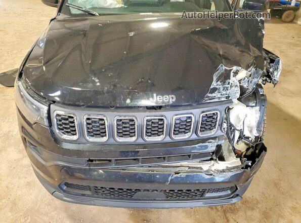 3C4NJDFN2RT130097 2024 JEEP COMPASS Black Engine compartment view
