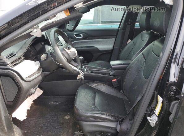 3C4NJDFN3PT502141 2023 JEEP COMPASS Black Widok wnętrza z przodu
