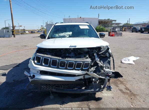 3C4NJDFN4PT528201 2023 JEEP COMPASS White Instrument cluster view