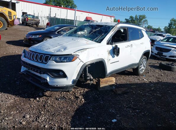 3C4NJDFN6PT512677 2023 JEEP COMPASS White Vista tres cuartos delantera izquierda
