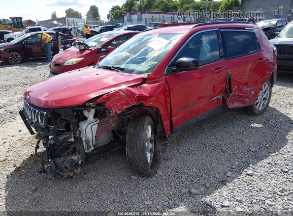 3C4NJDFN8PT508226 2023 JEEP COMPASS Красный Передняя левая четверть