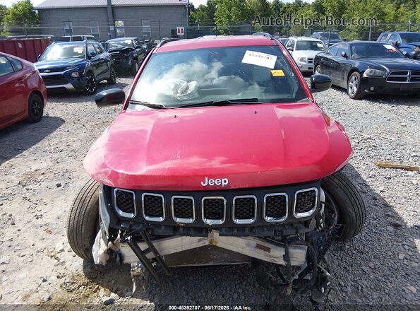 3C4NJDFN8PT508226 2023 JEEP COMPASS Красный Вид щитка приборов