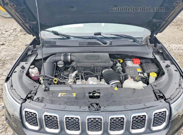 3C4NJDFN8PT520571 2023 JEEP COMPASS Black Widok komory silnika
