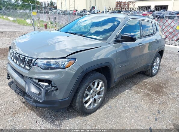 3C4NJDFN8PT546975 2023 JEEP COMPASS Gray Передня ліва чверть