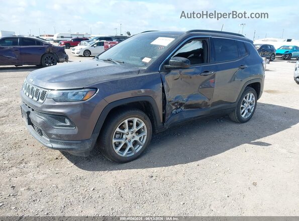 3C4NJDFN9PT517484 2023 JEEP COMPASS Gray Առջևի ձախ երեք քառորդ տեսարան
