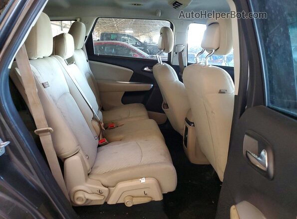 3C4PDCAB0GT215105 2016 DODGE JOURNEY Gray Вид задньої частини салону