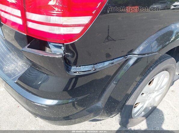 3C4PDCAB0GT230493 2016 DODGE JOURNEY Black Widok z przodu