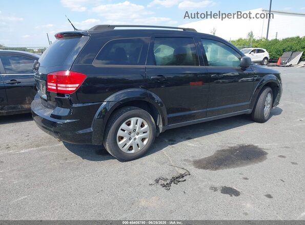 3C4PDCAB0GT230493 2016 DODGE JOURNEY Black Tył prawy