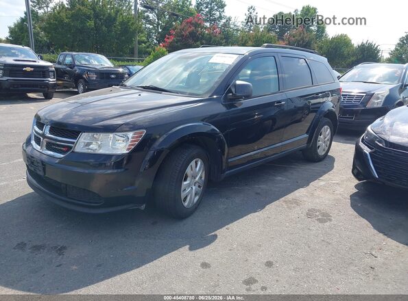 3C4PDCAB0GT230493 2016 DODGE JOURNEY Black Przód lewy