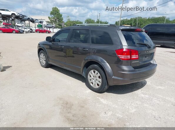 3C4PDCAB0HT558921 2017 DODGE JOURNEY Серый Задняя левая четверть