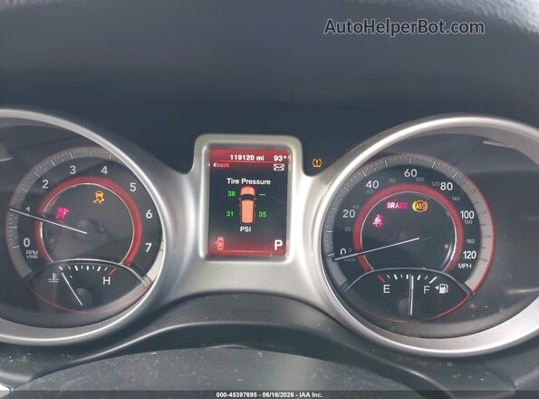 3C4PDCAB0HT558921 2017 DODGE JOURNEY Серый Вид задних сидений