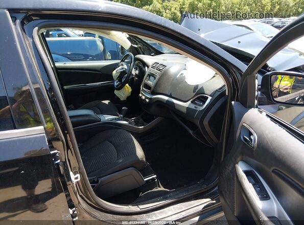 3C4PDCAB0JT217105 2018 DODGE JOURNEY Черный Вид салона спереди