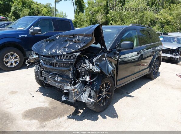 3C4PDCAB0JT217105 2018 DODGE JOURNEY Черный Передняя левая четверть