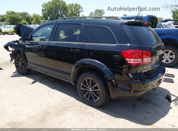 3C4PDCAB0JT217105 2018 DODGE JOURNEY Черный Задняя левая четверть