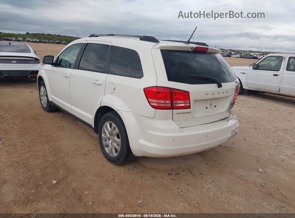 3C4PDCAB0JT301909 2018 DODGE JOURNEY White Հետևի ձախ