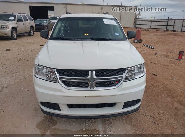 3C4PDCAB0JT301909 2018 DODGE JOURNEY White Սարքավորումների վահանակի տեսք