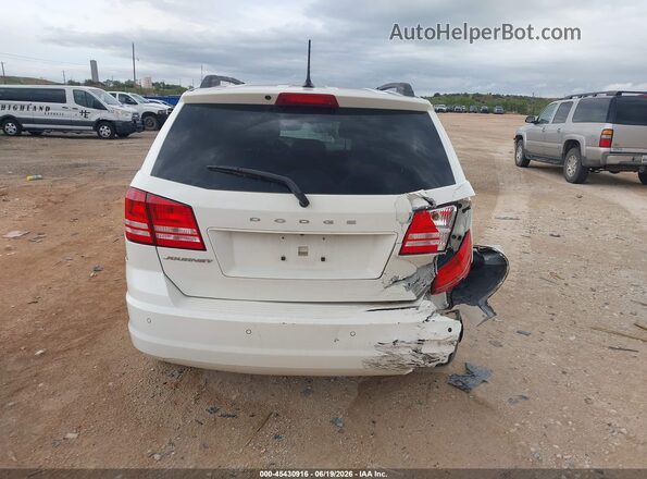 3C4PDCAB0JT301909 2018 DODGE JOURNEY White 