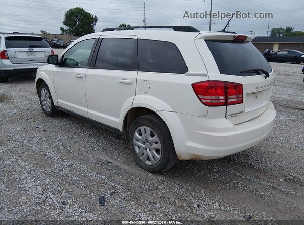 3C4PDCAB0JT344579 2018 DODGE JOURNEY White Trasero izquierdo