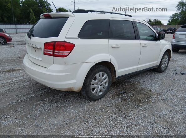 3C4PDCAB0JT344579 2018 DODGE JOURNEY White Trasero derecho
