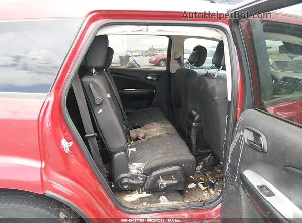 3C4PDCAB0JT447663 2018 DODGE JOURNEY Red Widok naklejki z numerem VIN