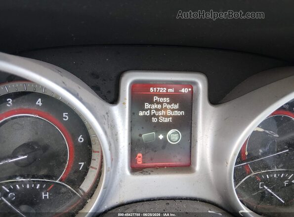 3C4PDCAB0JT447663 2018 DODGE JOURNEY Red Widok wnętrza 360 stopni
