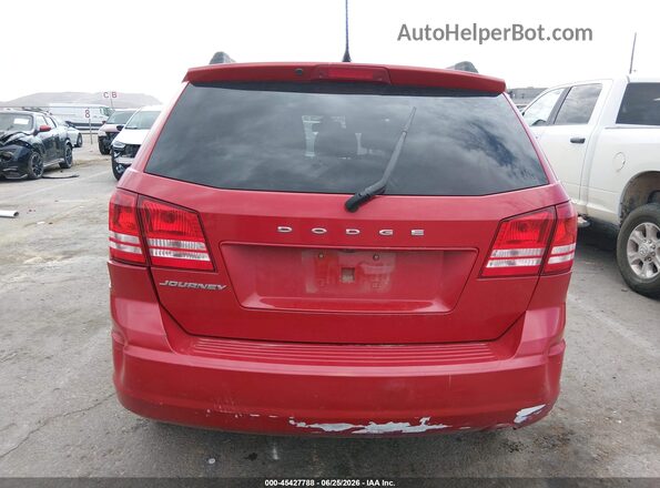 3C4PDCAB0JT447663 2018 DODGE JOURNEY Red 