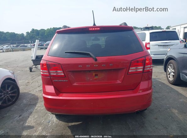3C4PDCAB0JT474748 2018 DODGE JOURNEY Красный 