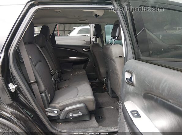 3C4PDCAB0JT490609 2018 DODGE JOURNEY Black VIN կոդի պիտակի տեսք