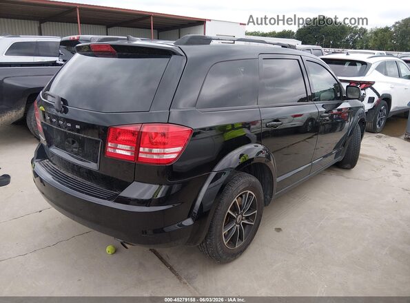 3C4PDCAB0JT490609 2018 DODGE JOURNEY Black Հետևի աջ