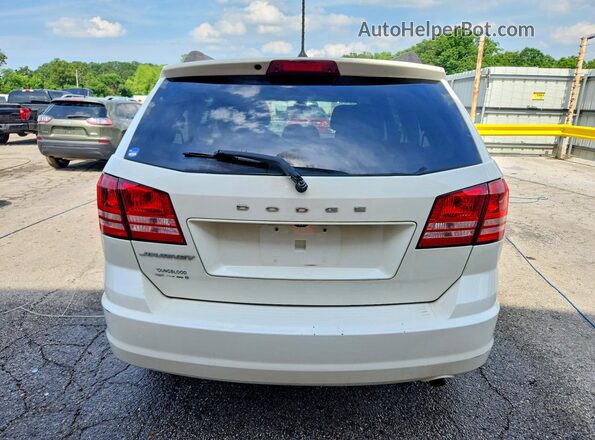 3C4PDCAB0JT513791 2018 DODGE JOURNEY White Հետևի տեսք